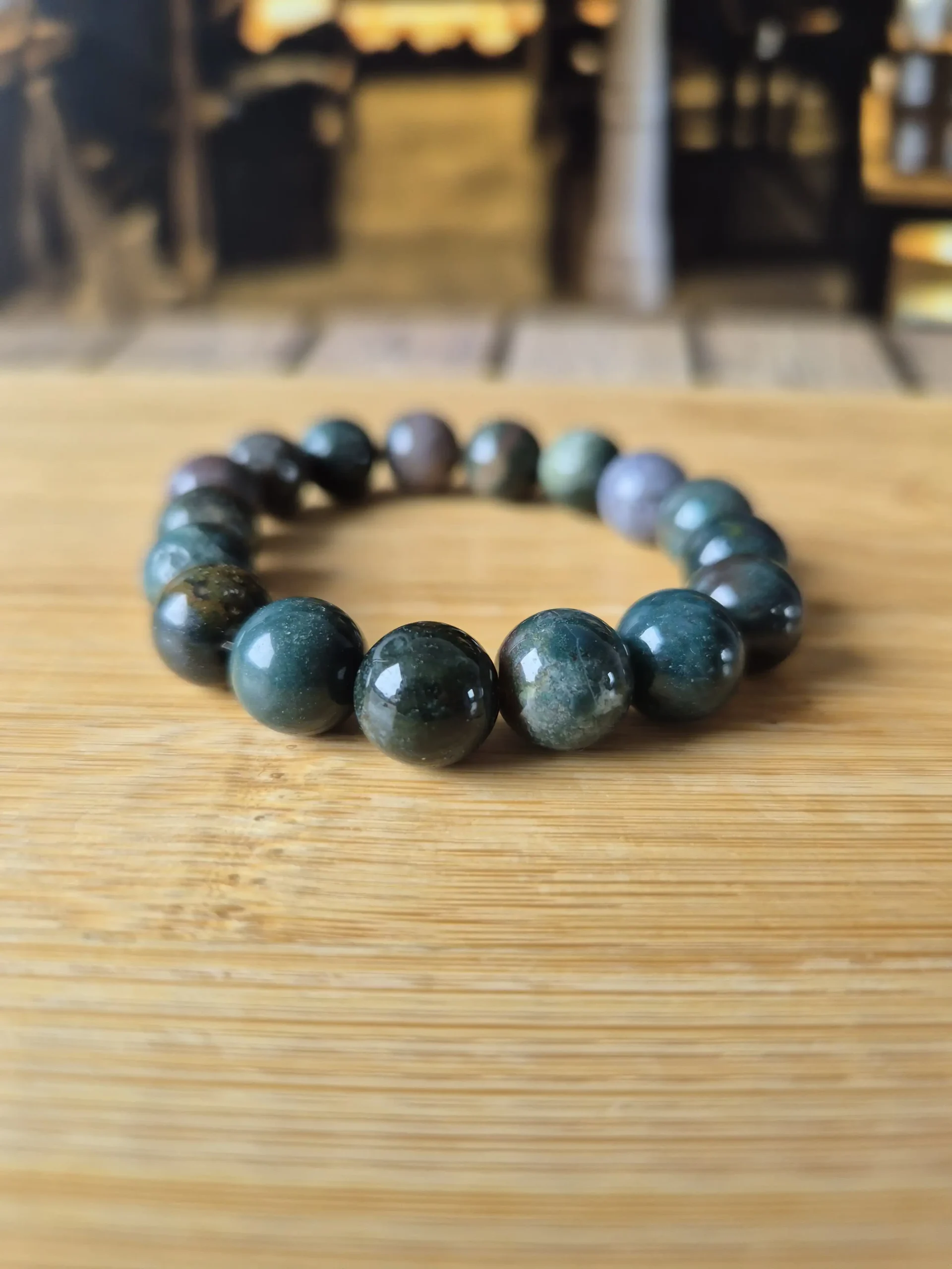 Natural Earth-Toned Beaded Bracelet